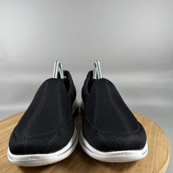 S Skechers Womens Go Walk 5 15901W Black Running Shoes‎ Sneakers Size 9 - Picture 2 of 8